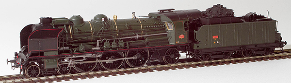 REE Modeles MB-030 - French Steam Locomotive 3-231 G 117 of the SNCF Depot TOURS